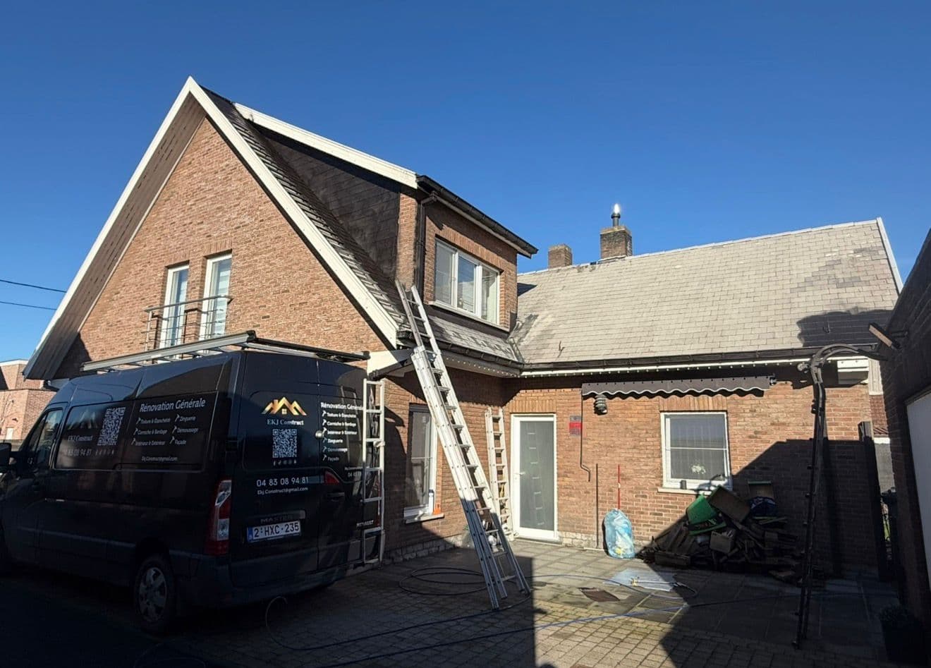 Vidéo du nettoyage de toiture